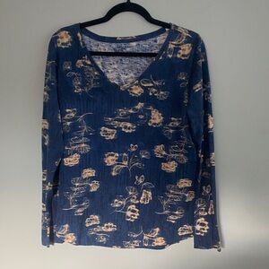 Sonoma Blue and Cream Everyday Tee